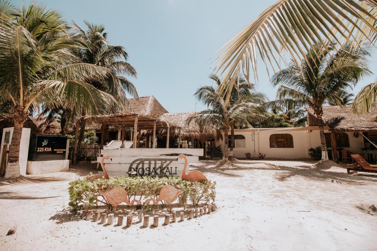 La Diosa Kali Beach Front Hotel Isla Holbox Buitenkant foto