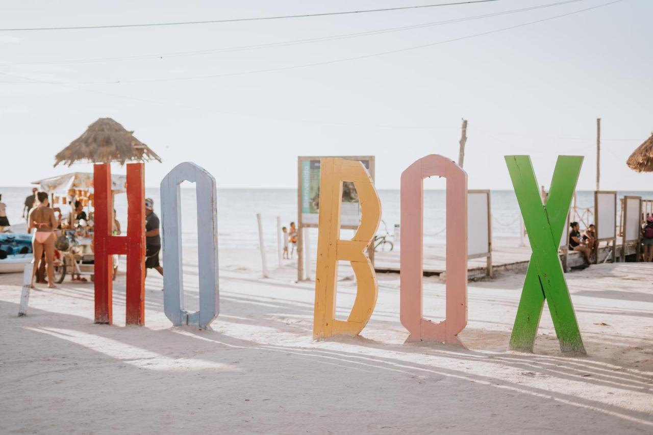 La Diosa Kali Beach Front Hotel Isla Holbox Buitenkant foto