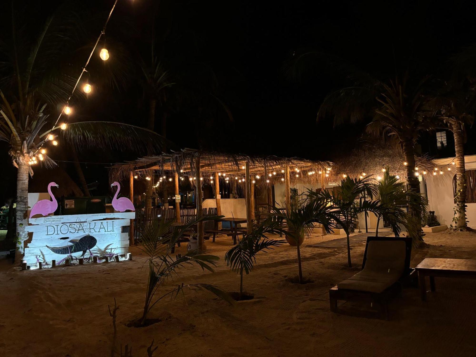La Diosa Kali Beach Front Hotel Isla Holbox Buitenkant foto